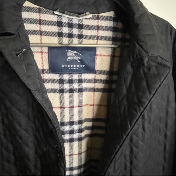 Burberry diamond quilted trench coat jacket - Picture 6 of 13